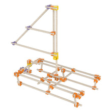 Vehicle model with wheels from the Beaver building kit