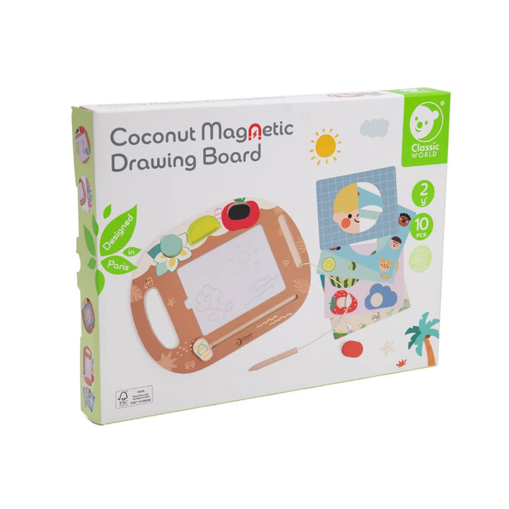 Classic World Coconut Magnetic Drawing Board