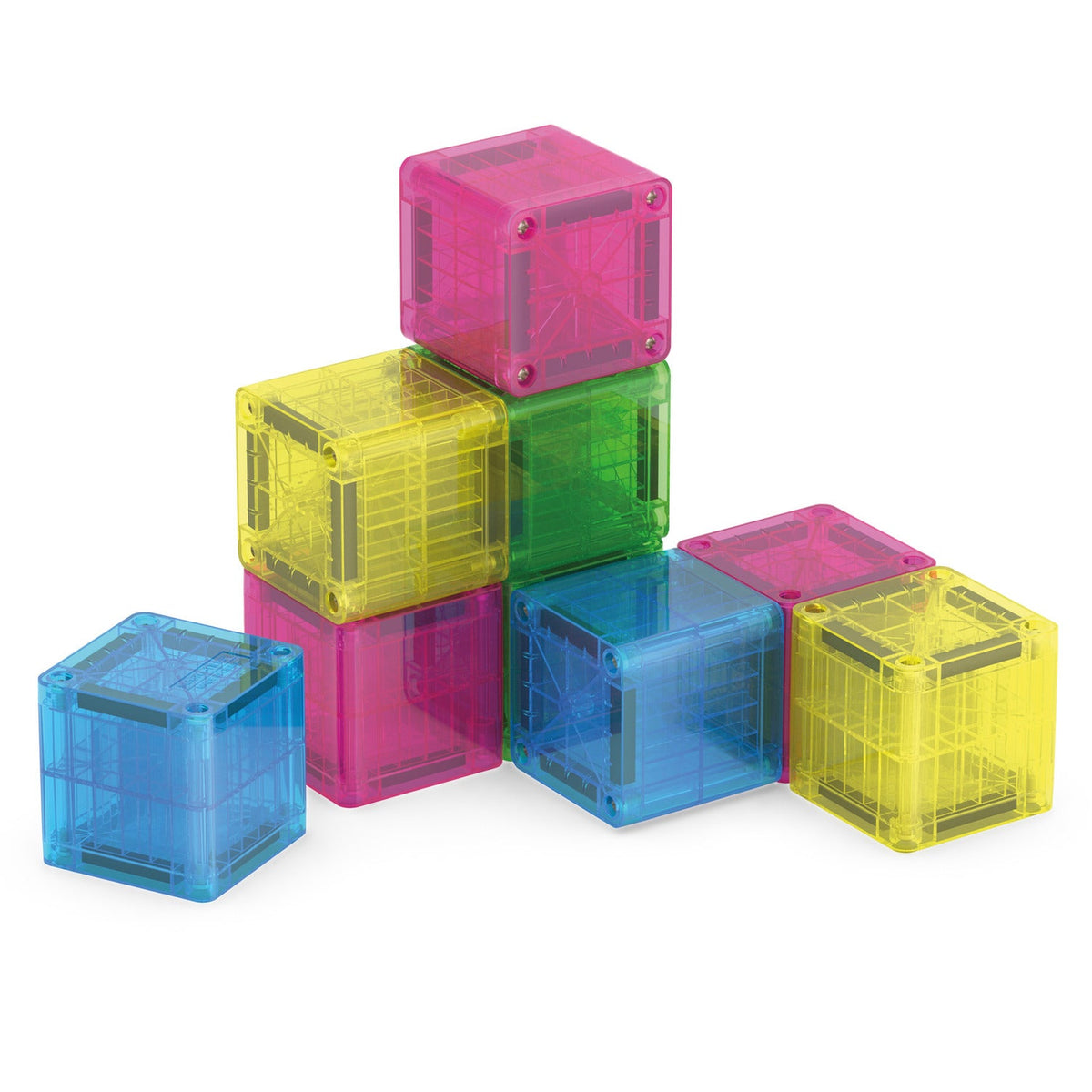 MAGNA-TILES microMAGS Cubes 9-Piece Magnetic Set product packaging