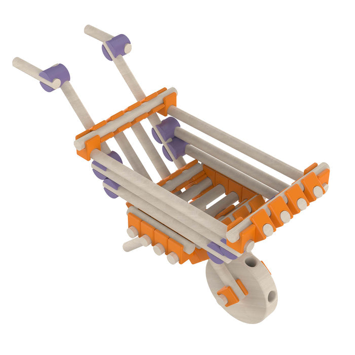 Real wood vehicle construction made with Beaver smart links