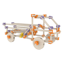 Beaver Vehicles kit wheels connectors and wooden pieces