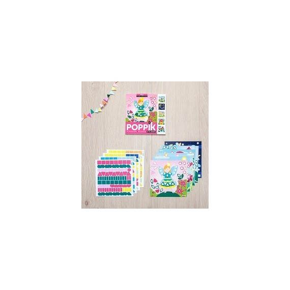 Poppik Creative Sticker Cards – Magic (360 Stickers)