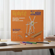 Beaver Smart Structures 60-piece real wood building kit box