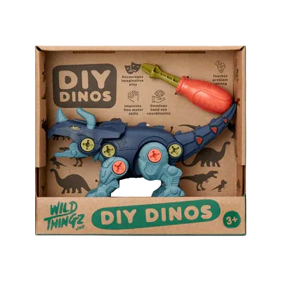 Johnco - Wild Thingz - DIY Dino - Triceratops