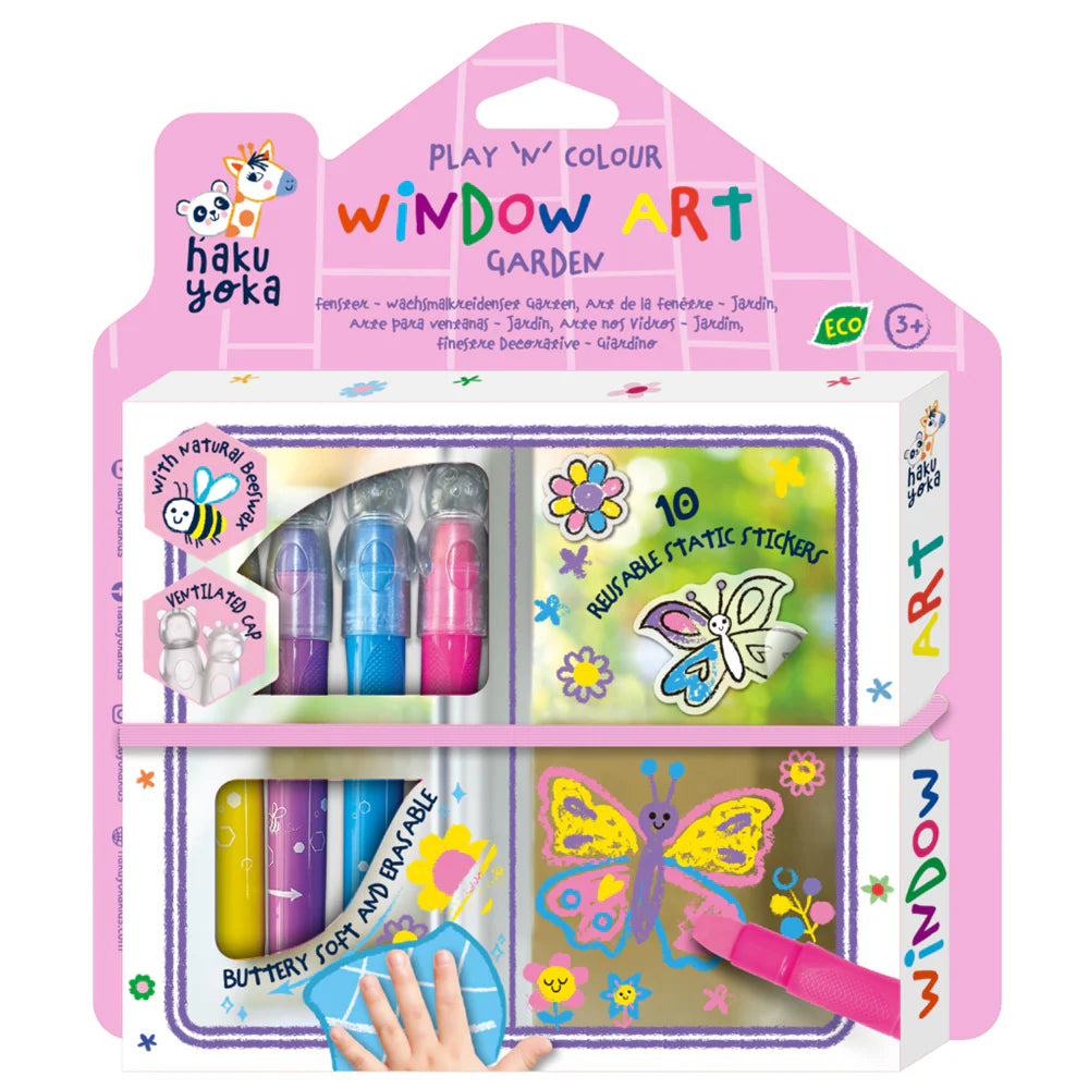 Haku Yoka Window Art – Garden