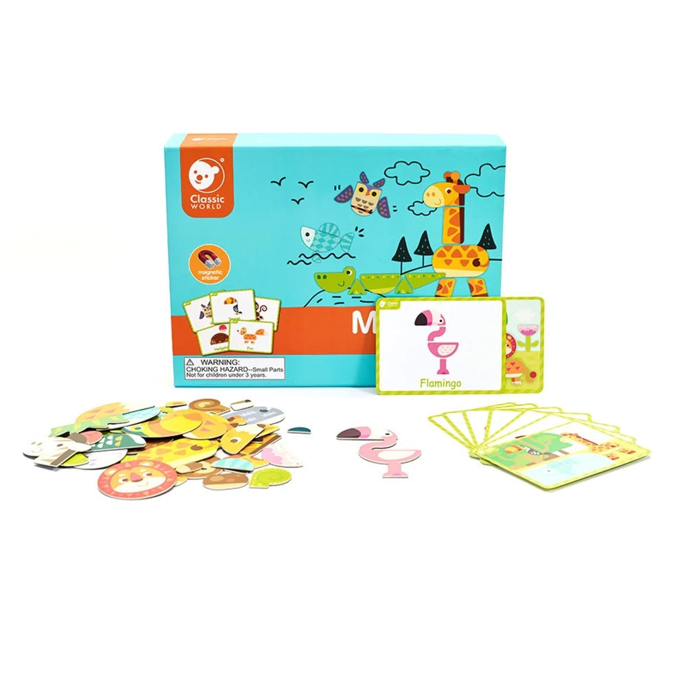 Classic World Magnetic Forest Animals