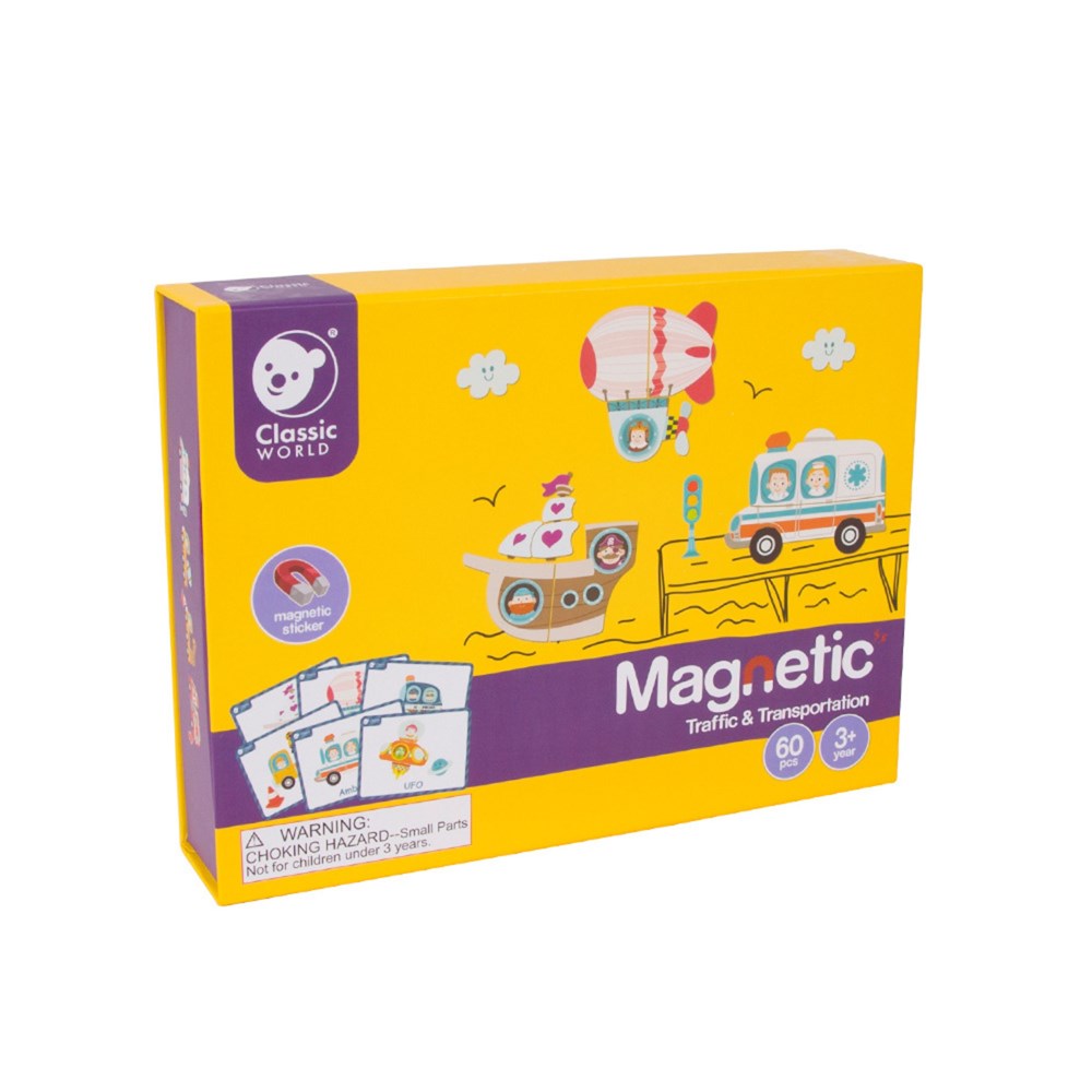 Classic World Magnetic Traffic & Transportation – product view 1