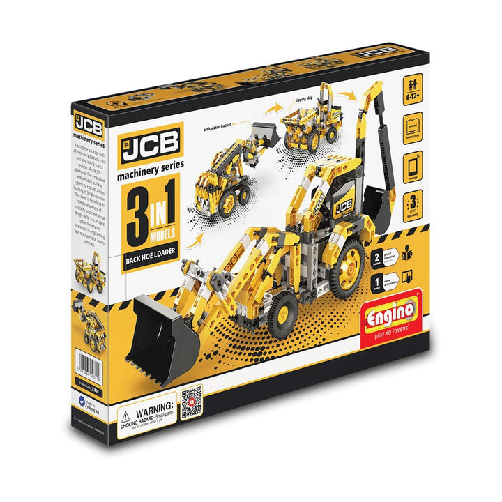 Engino Creative Builder 3-in-1 Backhoe Loader – product view 1