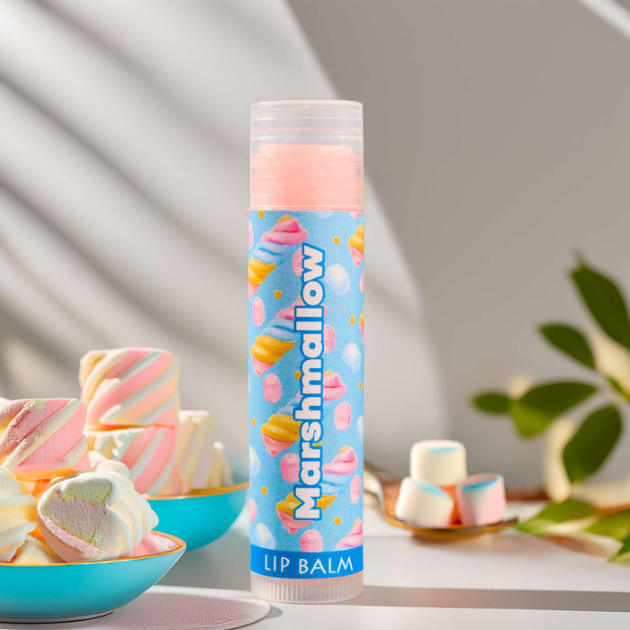 Child making marshmallow lip balm with the Creator kit