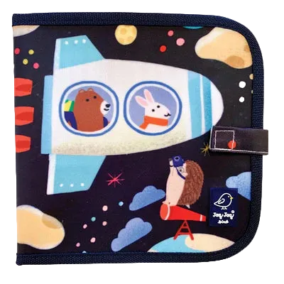 Jaq Jaq Bird - Doodle It & Go Erasable Book - Jaq Jaq Bird & Friends - Spaceships