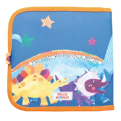 Jaq Jaq Bird - Doodle It & Go Erasable Book - Hello, World - Dino