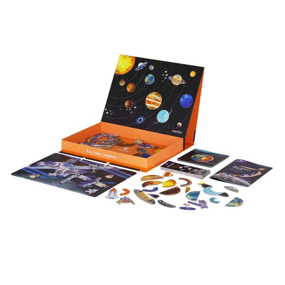 mierEdu Magnetic Puzzle – All About Space
