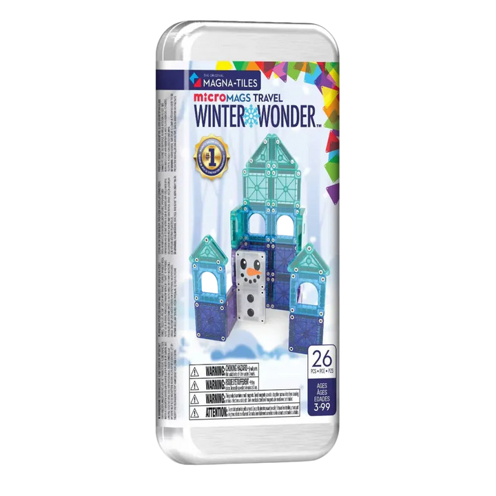 MAGNA-TILES - microMAGS - Travel Set - 26 Piece Set