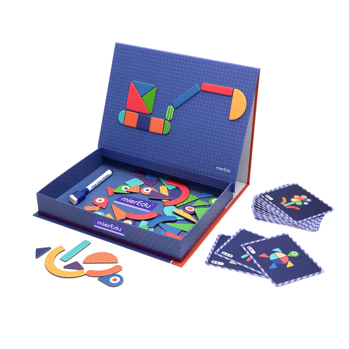 mierEdu Magnetic Art Case – Shapes
