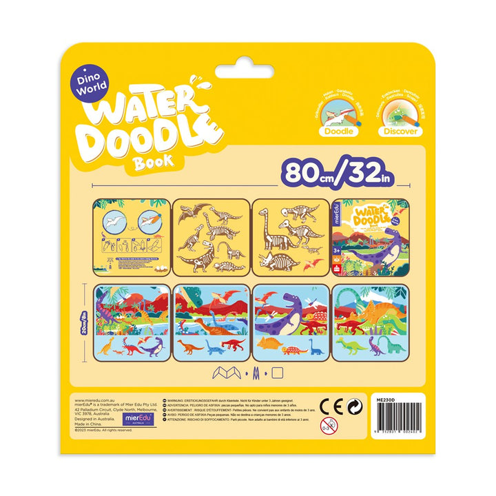 mierEdu Water Doodle Book – Dino World – product view 2