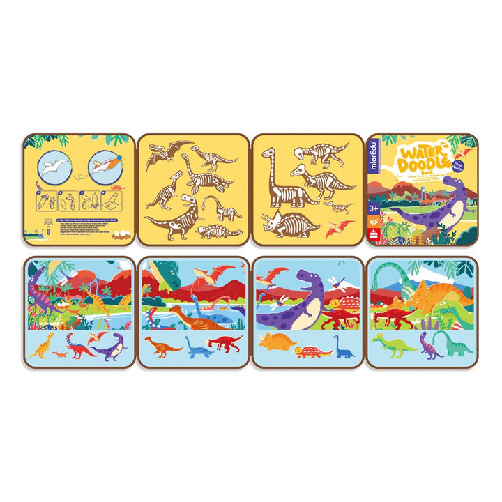 mierEdu Water Doodle Book – Dino World – product view 3
