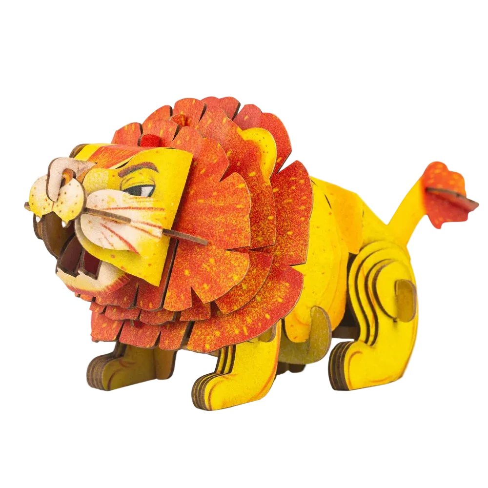 mierEdu - Build N Sound 3D Puzzle - Lion