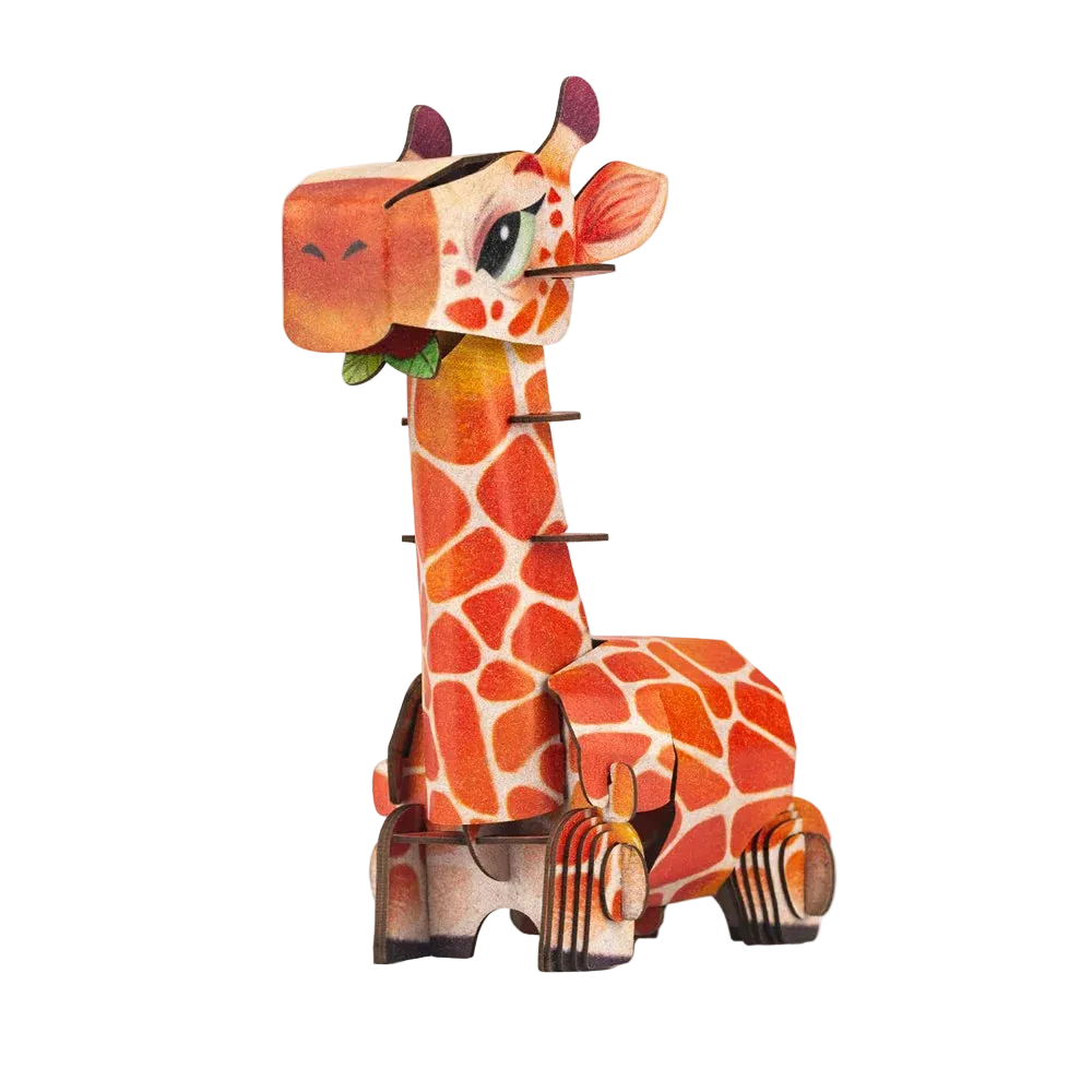 mierEdu - Build N Sound 3D Puzzle - Giraffe