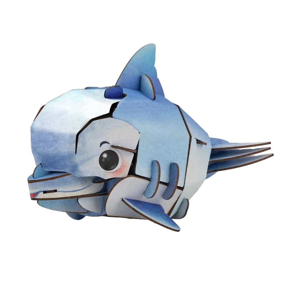 mierEdu - Build N Sound 3D Puzzle - Dolphin