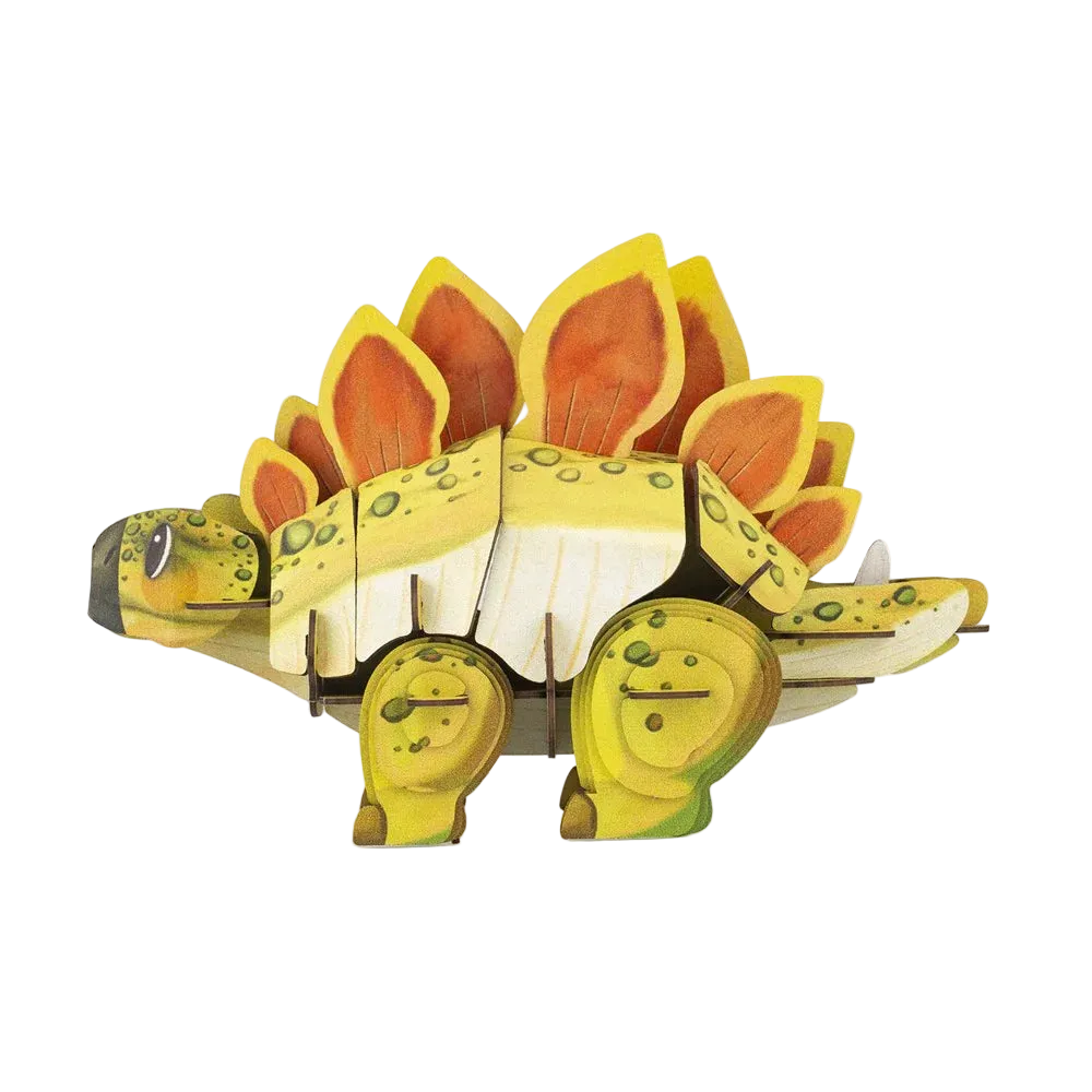 mierEdu - Build N Sound 3D Puzzle - Stegosaurus