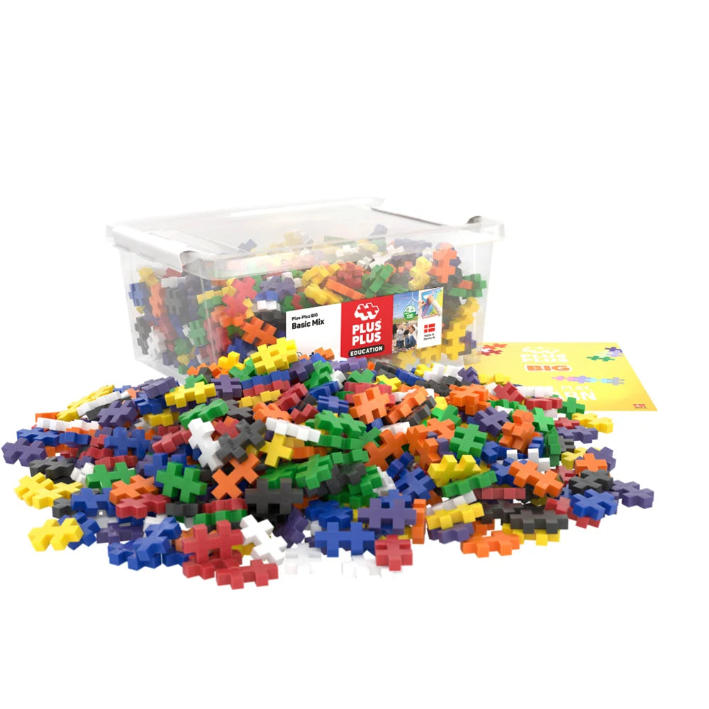Plus-Plus BIG Mix 600-Piece Education Set