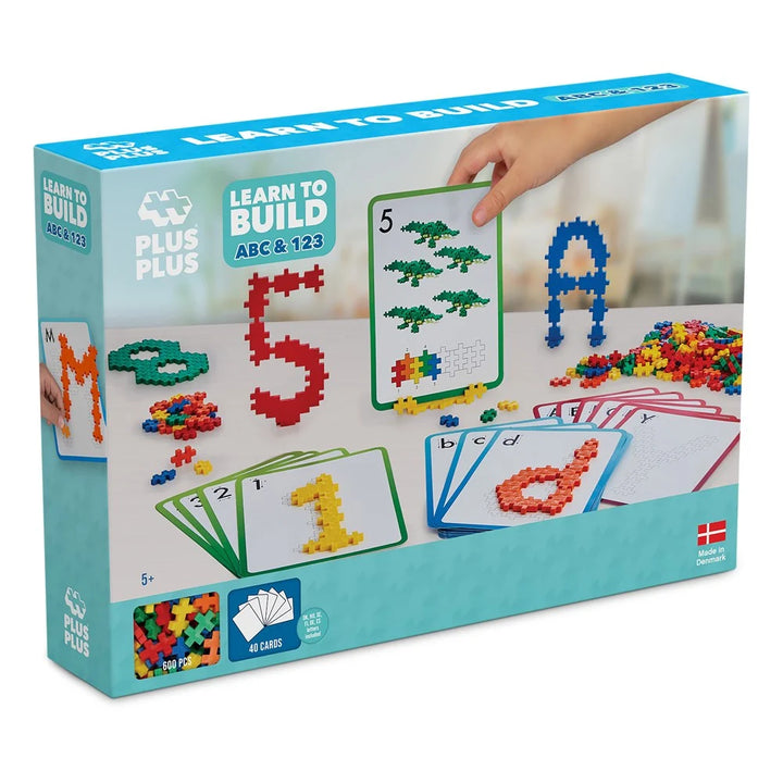 Plus-Plus Learn to Build ABC & 123