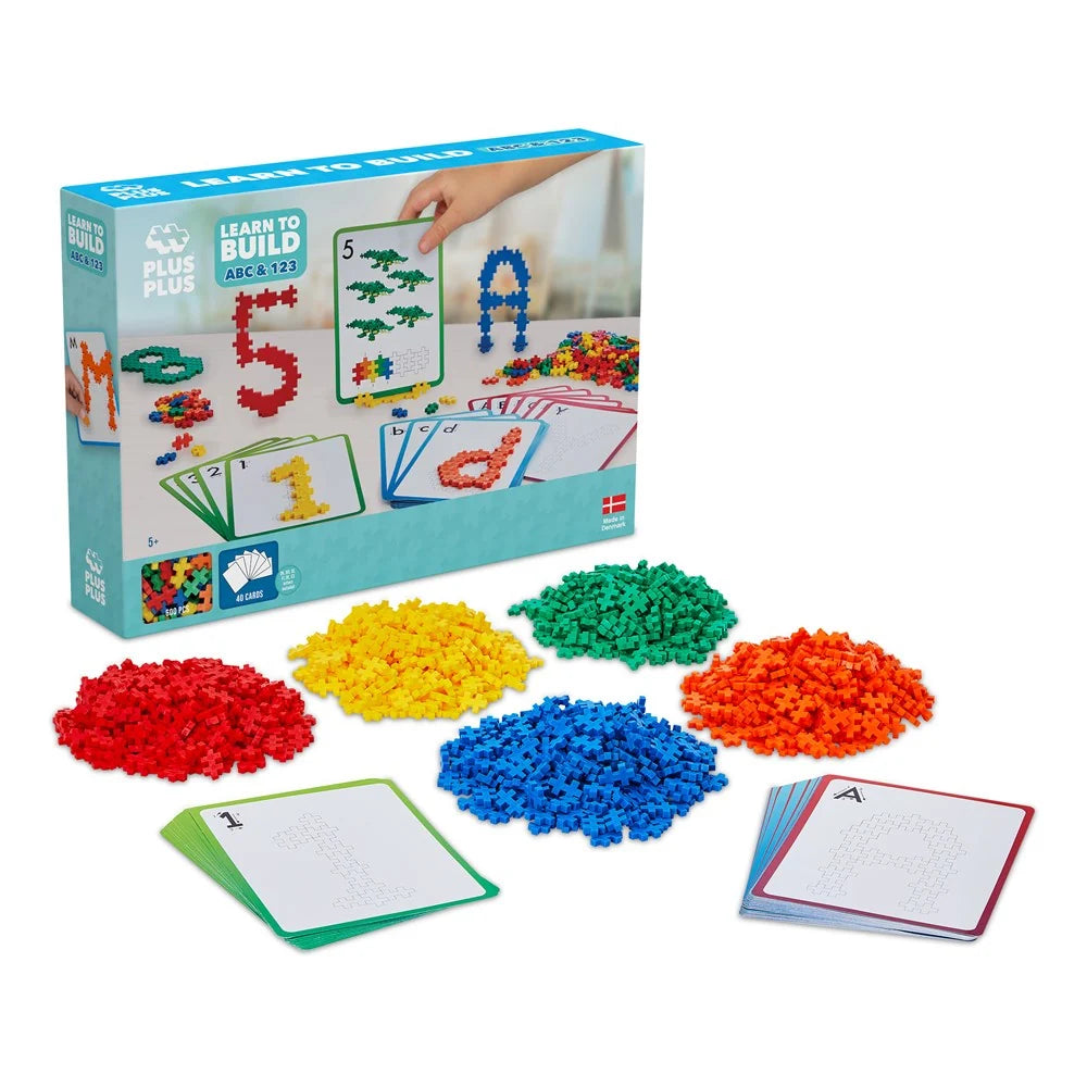 Plus-Plus Learn to Build ABC & 123