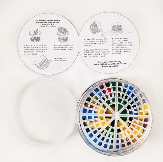 Stickikubes - Original Tub - 125pc