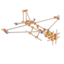 Model created with the Beaver 65-piece building kit
