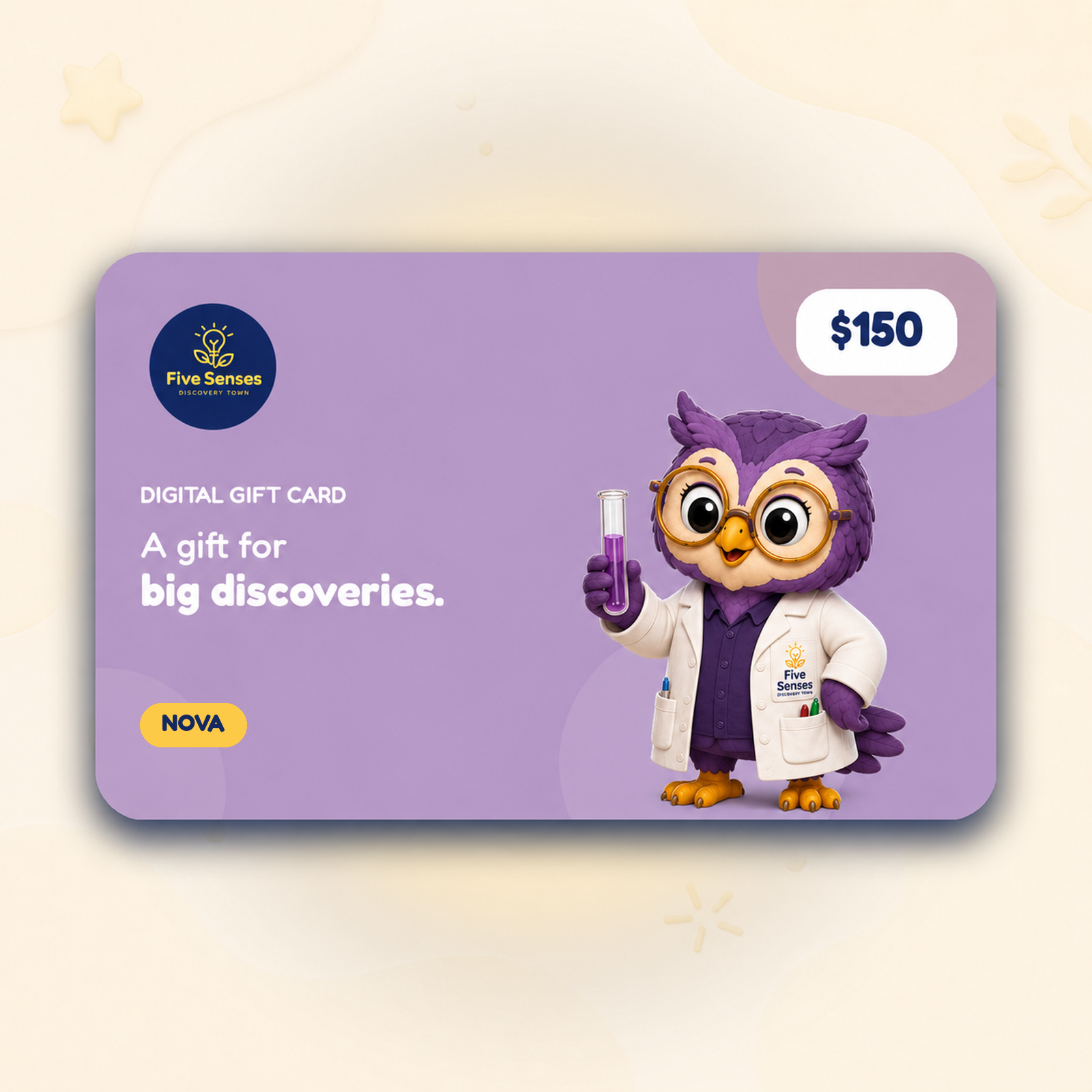 Five Senses Digital Gift Card
